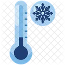 Low Temperature Thermometer Cold Icon