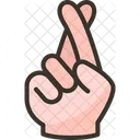 Luck Wish Fingers Icon