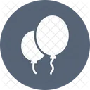 Luftballons Geburtstagsballons Dekoballons Symbol