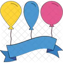 Luftballons Partydekorationen Partyballon Symbol