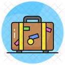 Luggage Baggage Suitcase Icon