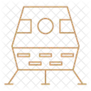 月着陸船、宇宙船、宇宙 アイコン