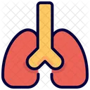 Breathing Health Lung Icon