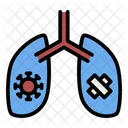 Lung Disease Virus Icon