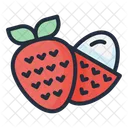 Lychee Fruit Food Icon