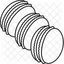 Macaron three piece  Icon