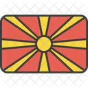 Macedoine Macedonienne Asiatique Icône