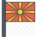 Macedoine Macedonienne Asiatique Icône