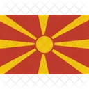 Macedonia National Country Icon