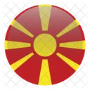 Macedonia National Country Icon