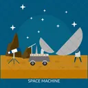 Machine Galaxy Education Icon