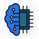 Machine Learning Artifical Intelligence Brain Icon