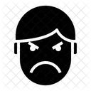 Mad Emotion Face Icon