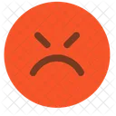 Mad Angry Face Icon