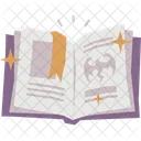 Magic Book Celestial Witchcraft Icon