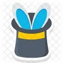 Magician Hat Magic Trick Magic Show Icon