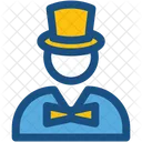 Magician Wizard Illusionist Icon