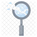 Magnifying Glass Broken  Icon