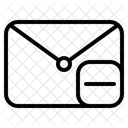 Mail Message Reduce Icon