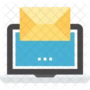 Mail Marketing Laptop Icon