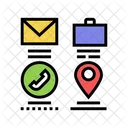 Mail Business Call Icon