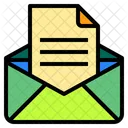 Dokument Mail Buro Symbol