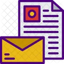 Mail-Dokument  Symbol