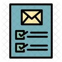 Mail Report Report Email Icon