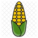 Maize Sweetcorn Kernels Icon