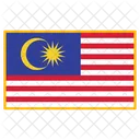 Malaysia Flag Country アイコン