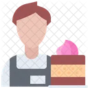 Male Baker Baker Worker Icon