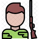 Male Hunter Hunter Rifle Icon