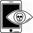 Malicious App Mobile Spy Mobile Virus Icon