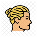 Man Bun Hairstyle Icon