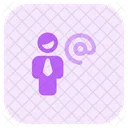 Man Address  Icon