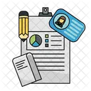 Management Report Task Management Planning Icon