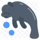 Manatee Sea Cow Marine Animal Symbol