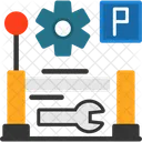 Mantenimiento De Estacionamientos Conservacion De Lotes Cuidado De Areas De Estacionamiento Icono