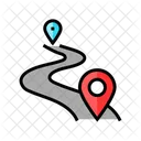 Map Pointer Delivery Icon