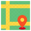 Map Pin Locations Icon