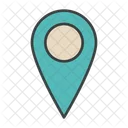 Business Map Navigation Icon