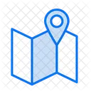 Location Navigation Pin Icon