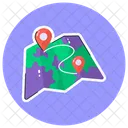 Map Navigation Location Icon