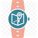 Maps Smartwatch Location Icon