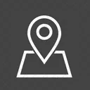 Maps Pin Tag Icon