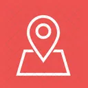 Maps Pin Tag Icon