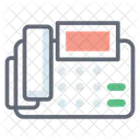 Aparelho De Fax Fax Dispositivo De Saida Ícone