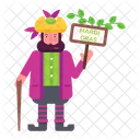 Mardi Gras Costume  Icon