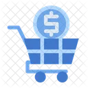 Market Money Cart Icon