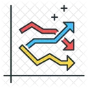 Market Prediction Stock Market Fundamental Analysis Icon